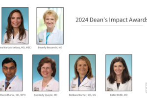 Six Pediatrics faculty receive 2024 Dean’s Impact Awards