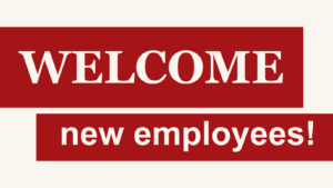 Welcome new employees